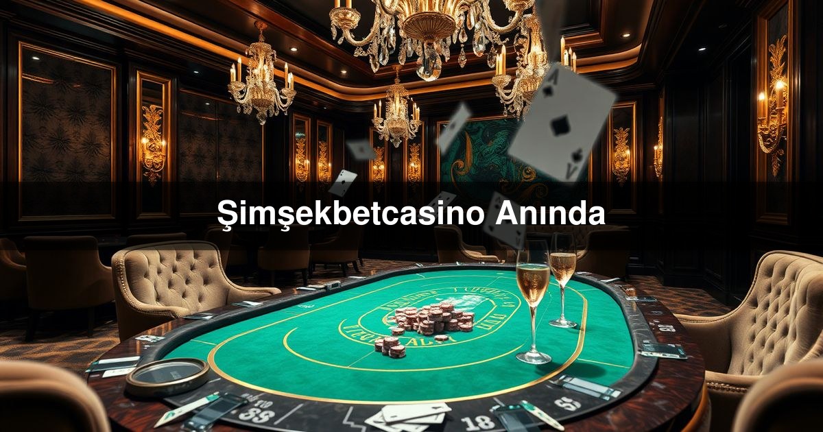 Şimşekbetcasino Anında